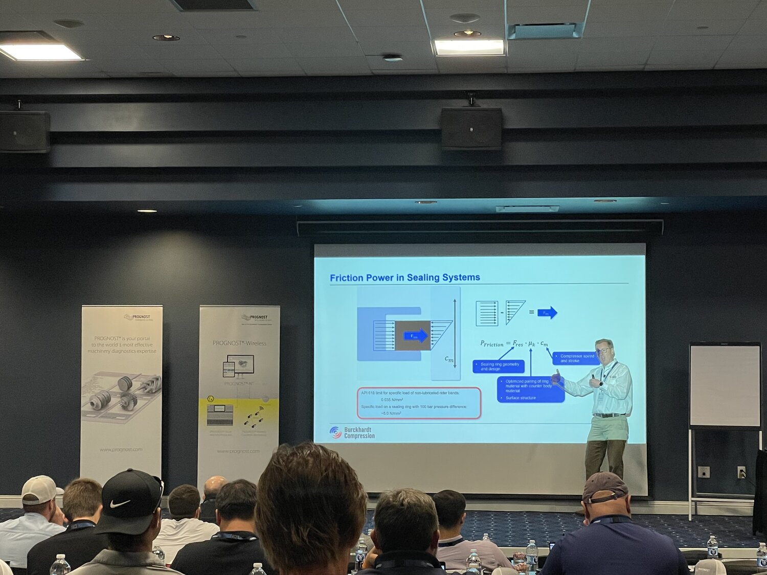Participants of the PROGNOST User Forum in Houston following a presentation.