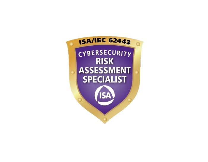 One of our colleagues has achieved the cybersecurity certificate ISA/IEC 62443.