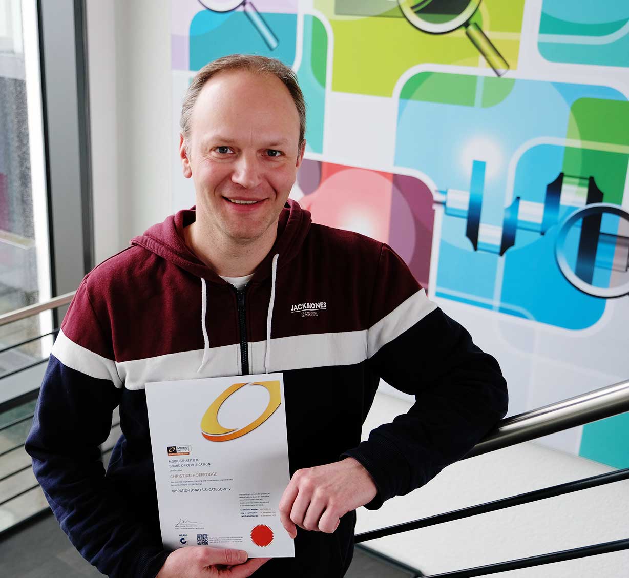 Christian is our new cat4 vibration specialist.